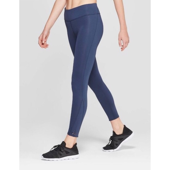 JoyLab Pants - NWOT JoyLab Blue Performance Laser Cut Leggings XS